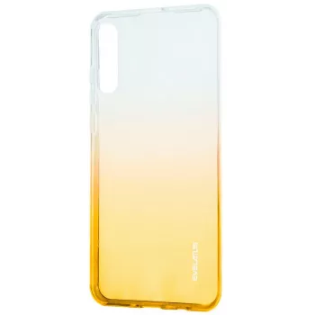 Evelatus Samsung Galaxy A70 gradientové TPU puzdro zlaté