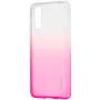Evelatus Samsung Galaxy A70 gradientové TPU puzdro ružovo-červené