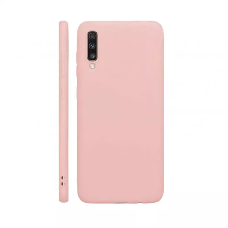 Evelatus Samsung Galaxy A70 Nano silikónové puzdro Soft Touch TPU béžové