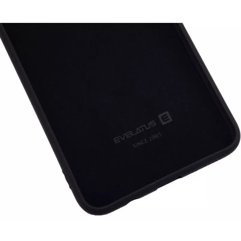 Evelatus Samsung Galaxy A70 Nano silikónové puzdro Soft Touch TPU čierne