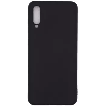 Evelatus Samsung Galaxy A70 Nano silikónové puzdro Soft Touch TPU čierne