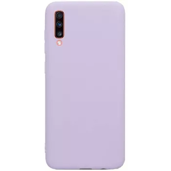 Evelatus Samsung Galaxy A70 Nano silikónové puzdro Soft Touch TPU modré