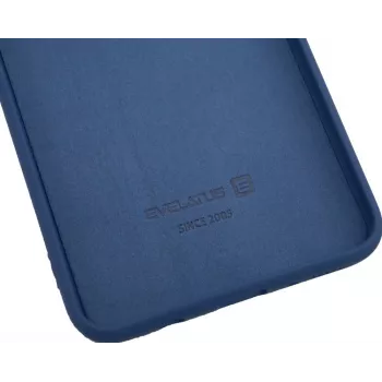 Evelatus Samsung Galaxy A70 Nano Silicone puzdro Soft Touch TPU tmavomodré