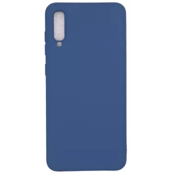 Evelatus Samsung Galaxy A70 Nano Silicone puzdro Soft Touch TPU tmavomodré