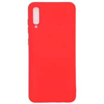Evelatus Samsung Galaxy A70 Nano Silicone Case Soft Touch TPU červené