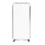 Evelatus Samsung Galaxy A70 silikónové transparentné s náhrdelníkom TPU remienok strieborná