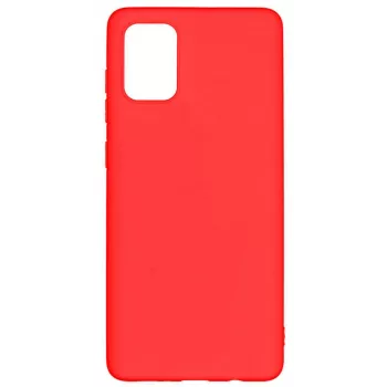 Evelatus Samsung Galaxy A72 Nano Silicone Case Soft Touch TPU červená