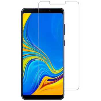 Evelatus Samsung Galaxy A9 2018 0,33 mm ploché číre tvrdené sklo ochranná fólia na displej s Japan Glue, antistatická