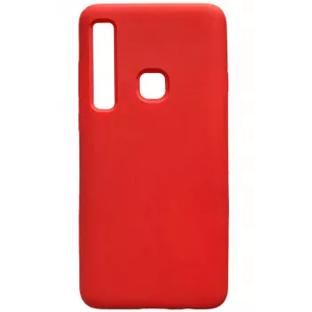 Evelatus Samsung Galaxy A9 2018 Nano silikónové puzdro Soft Touch TPU červená