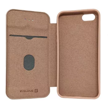 Evelatus Samsung Galaxy J6 (2018) knižné puzdro ružové zlato