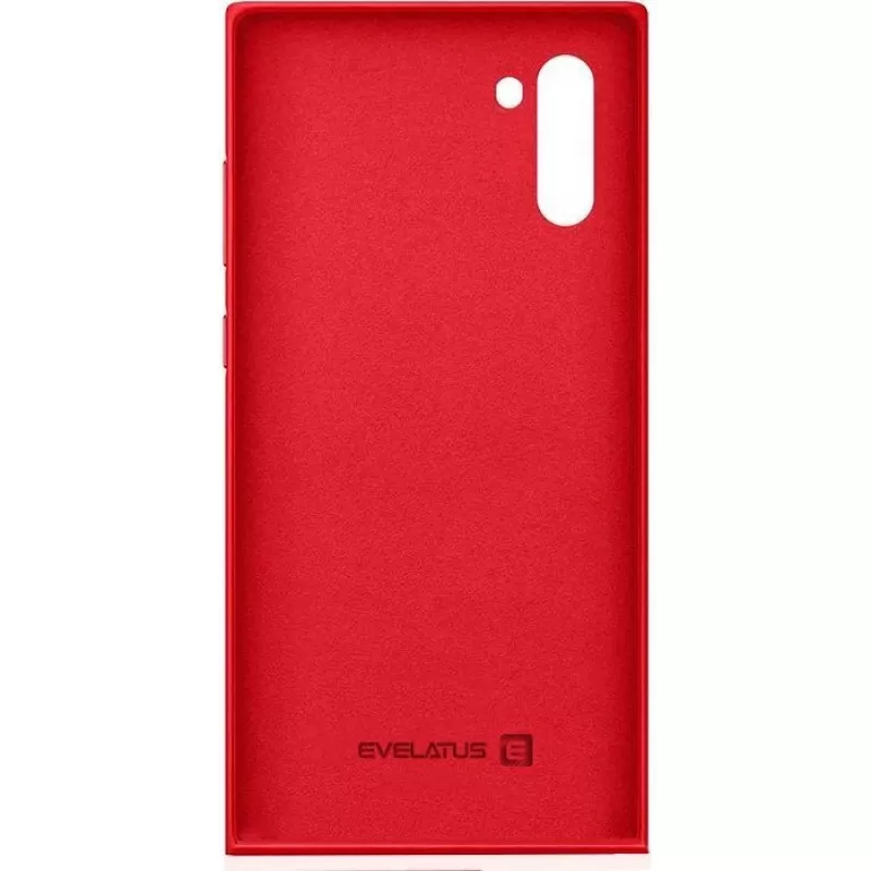 Evelatus Samsung Galaxy Note 10 nano silikónové puzdro Soft Touch TPU červené
