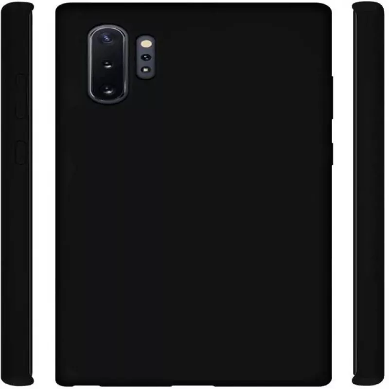 Evelatus Samsung Galaxy Note 10 Plus Premium Soft Touch silikónové puzdro, čierna