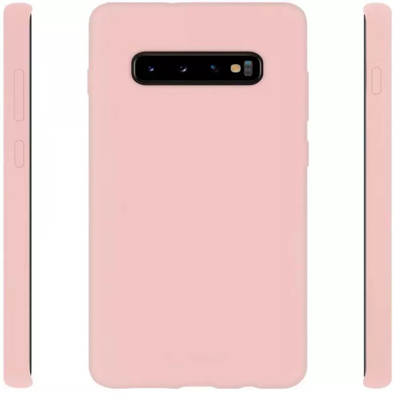 Evelatus Samsung Galaxy S10+ Nano Silicone Case Soft Touch TPU béžové