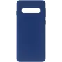 Evelatus Samsung Galaxy S10 Nano silikónové puzdro Soft Touch TPU Midnight Blue