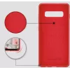 Evelatus Samsung Galaxy S10 Nano silikónové puzdro Soft Touch TPU červená