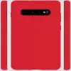 Evelatus Samsung Galaxy S10 Nano silikónové puzdro Soft Touch TPU červená