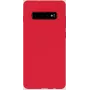Evelatus Samsung Galaxy S10 Nano silikónové puzdro Soft Touch TPU červená