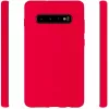 Evelatus Samsung Galaxy S10 Plus mäkké silikónové puzdro červené