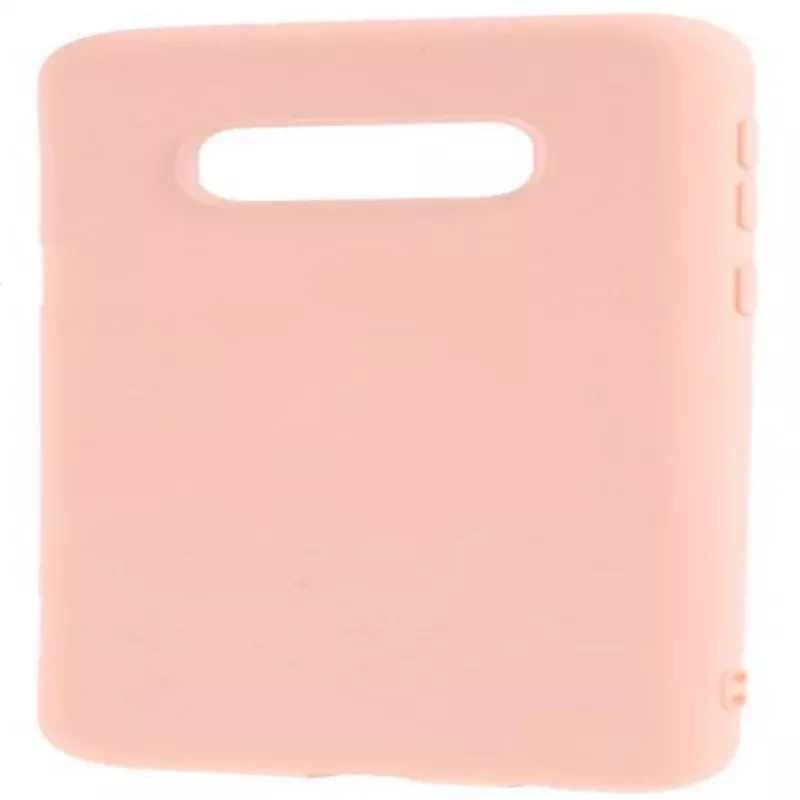 Evelatus Samsung Galaxy S10e Nano silikónové puzdro Soft Touch TPU béžové