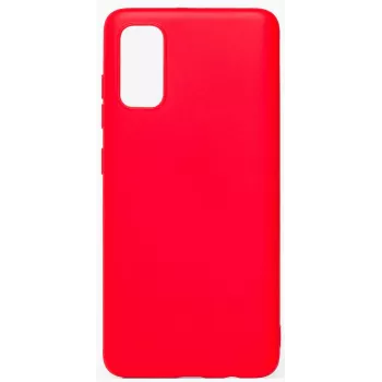 Evelatus Samsung Galaxy S20 Nano Silicone Case Soft Touch TPU červená