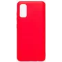 Evelatus Samsung Galaxy S20 Nano Silicone Case Soft Touch TPU červená