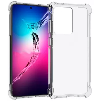 Evelatus Samsung Galaxy S20 Ultra military shockproof silikónové puzdro TPU transparentná