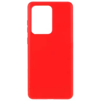 EVELATUS Samsung Galaxy S20 Ultra Nano Silicone Case Soft Touch TPU červené