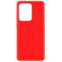EVELATUS Samsung Galaxy S20 Ultra Nano Silicone Case Soft Touch TPU červené