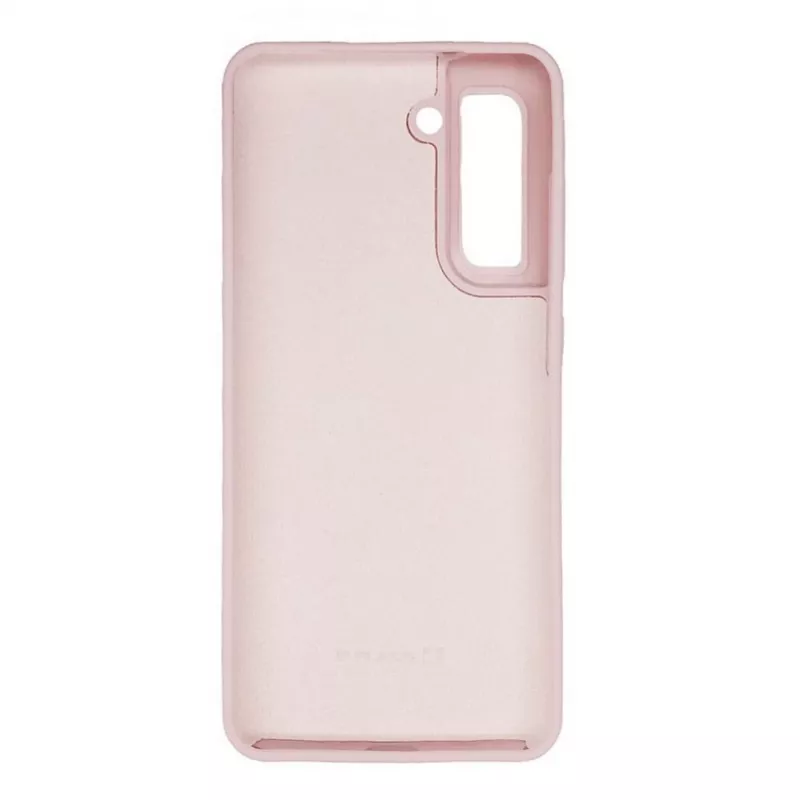 Evelatus Samsung Galaxy S21 FE Nano Silicone Case Soft Touch TPU béžové