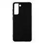 Evelatus Samsung Galaxy S21 FE Nano silikónové puzdro Soft Touch TPU čierne