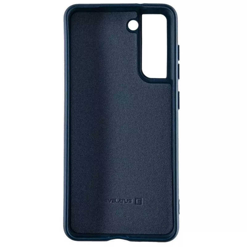 Evelatus Samsung Galaxy S21 FE Nano Silicone Case Soft Touch TPU modrá