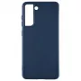 Evelatus Samsung Galaxy S21 FE Nano Silicone Case Soft Touch TPU modrá