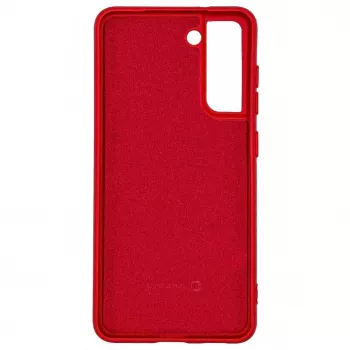 Evelatus Samsung Galaxy S21 FE Nano Silicone puzdro Soft Touch TPU červené