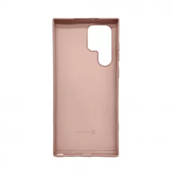 Evelatus Samsung Galaxy S22 Ultra Nano silikónové puzdro Soft Touch TPU béžové