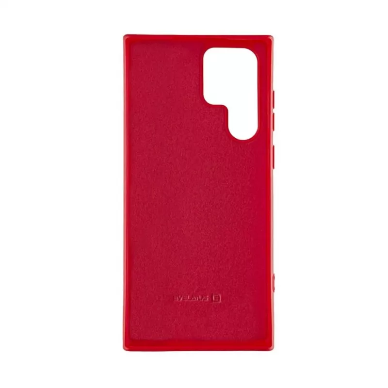 Evelatus Samsung Galaxy S22 Ultra Nano Silicone puzdro Soft Touch TPU červené