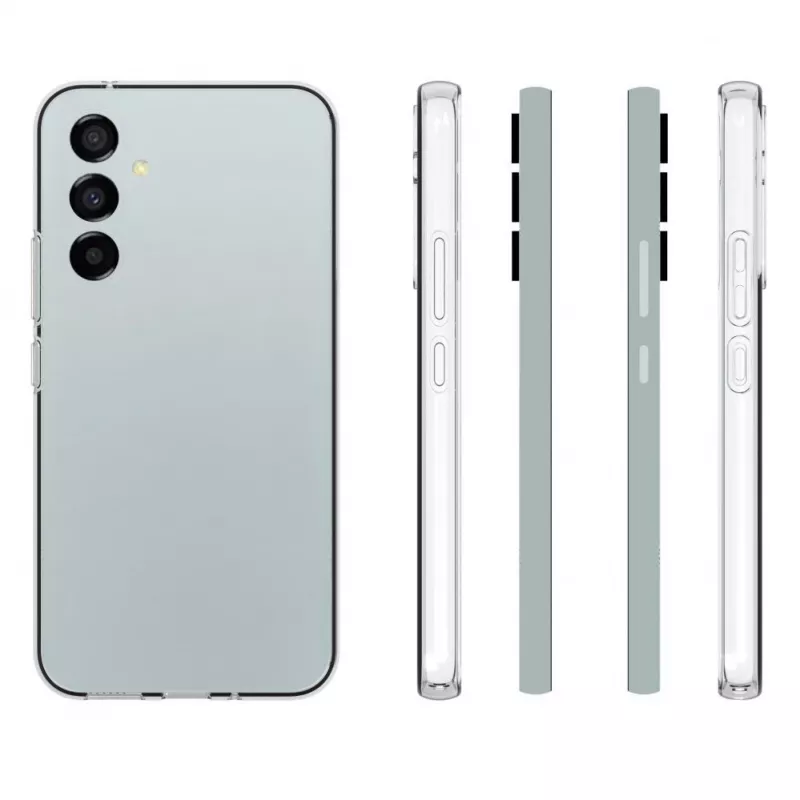 Evelatus Samsung Galaxy S23 číre silikónové puzdro 1,5 mm TPU transparentné