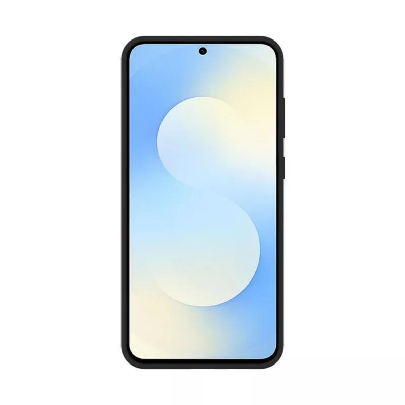 Evelatus Samsung Galaxy S25 FE Premium magnetické soft-touch silikónové puzdro čierne