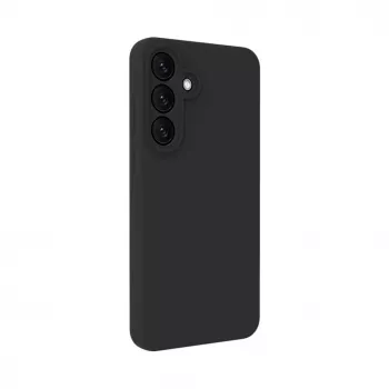 Evelatus Samsung Galaxy S25 FE Premium magnetické soft-touch silikónové puzdro čierne
