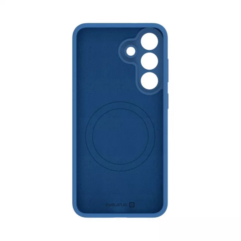 Evelatus Samsung Galaxy S26 FE Premium Magnetické Soft-Touch silikónové puzdro námornícka modrá