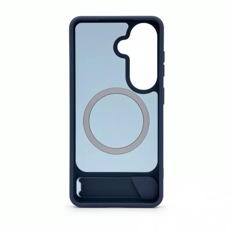 Evelatus Samsung Galaxy S26 pogumované MagSafe puzdro so stojanom Navy Blue