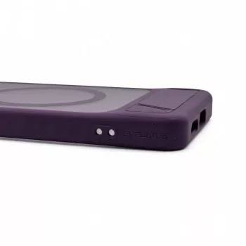 Evelatus Samsung Galaxy S26 pogumované MagSafe puzdro so stojanom fialová