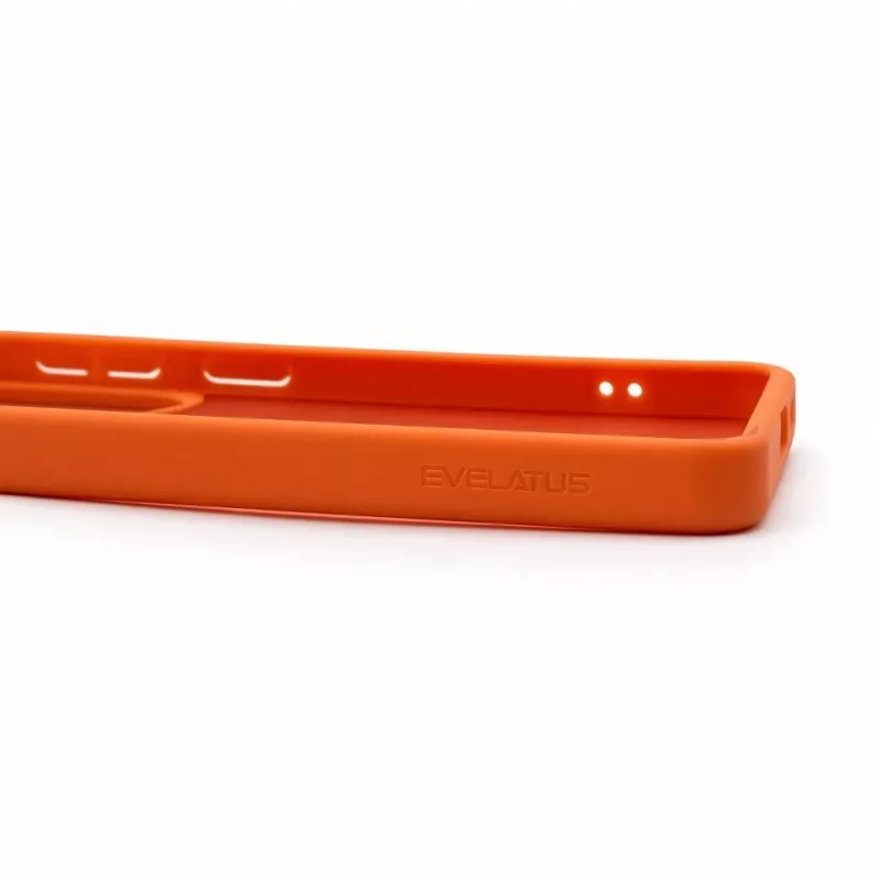 Evelatus Samsung Galaxy S26 Shield puzdro s MagSafe & stojanom matný ring oranžové