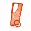 Evelatus Samsung Galaxy S26 Ultra Shield puzdro s MagSafe a stojanom matný prstenec oranžová