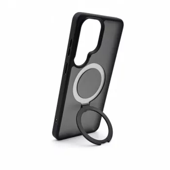 Evelatus Samsung Galaxy S26 Ultra Shield puzdro s MagSafe & stojanom matný ring čierne