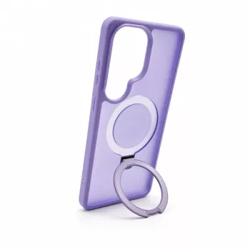Evelatus Samsung Galaxy S26 Ultra ochranné puzdro s MagSafe & stojanom matný ring levanduľová fialová