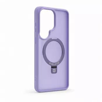 Evelatus Samsung Galaxy S26 Ultra ochranné puzdro s MagSafe & stojanom matný ring levanduľová fialová