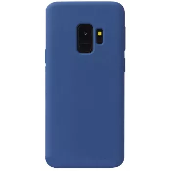 Evelatus Samsung Galaxy S9 Nano silikónové puzdro Soft Touch TPU polnočná modrá