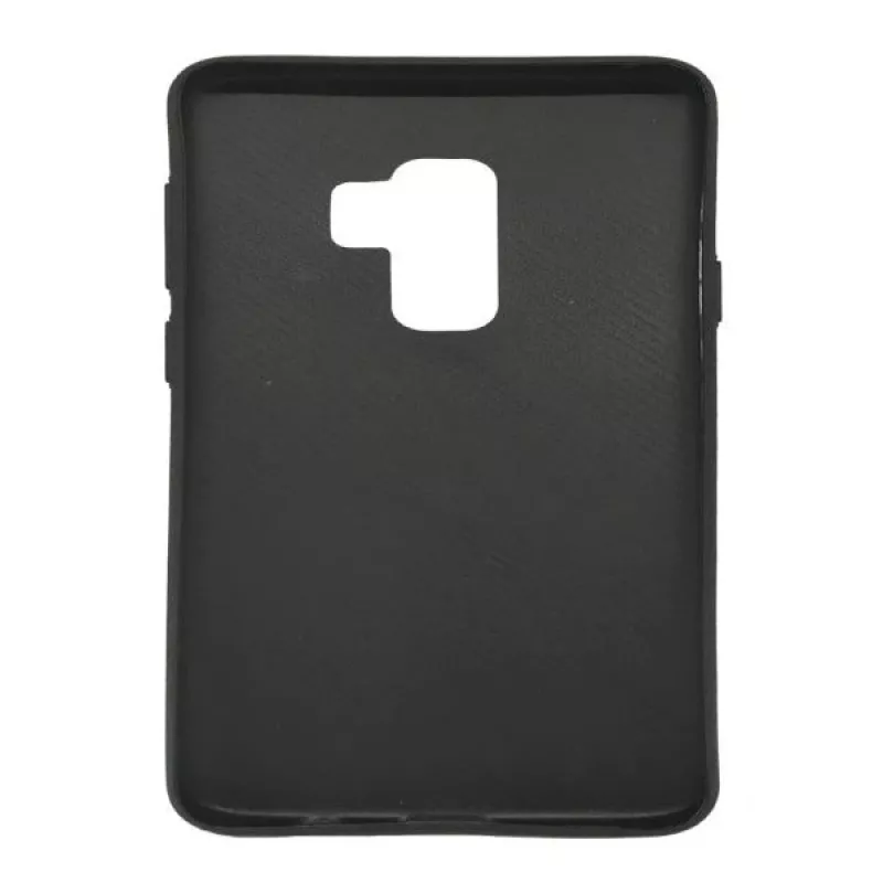 Evelatus Samsung Galaxy S9 Plus TPU puzdro s kovovou platňou pre magnetický držiak telefónu - modré