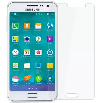 Evelatus silikónový zadný kryt pre Samsung Galaxy A3 (2015) - čierny