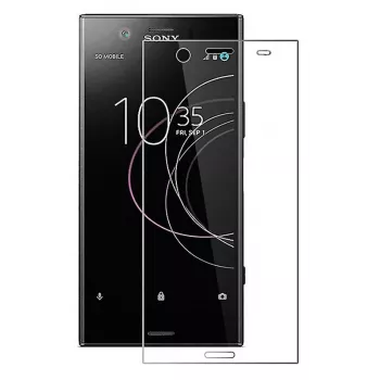 Evelatus Silikónový Zadný Kryt pre Sony Xperia XZ1 - Čierna